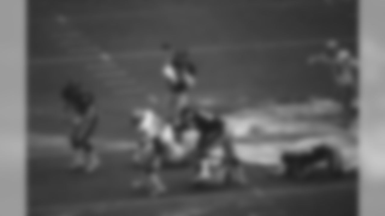 The Steelers defeated the Raiders 16-10 in an AFC Conference Championship game on January 4, 1976.