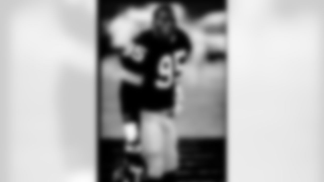 1987 Greg Lloyd: In the course of franchise history, there have been players who personified the attitude that is Steelers football. Greg Lloyd was one of those players. During his career here as an outside linebacker, Lloyd played in 131 games and started 125, and in those he recorded 53.5 sacks and 25 takeaways, 10 interceptions and 15 fumble recoveries. He was voted to five Pro Bowls and was named first-team All-Pro three times.