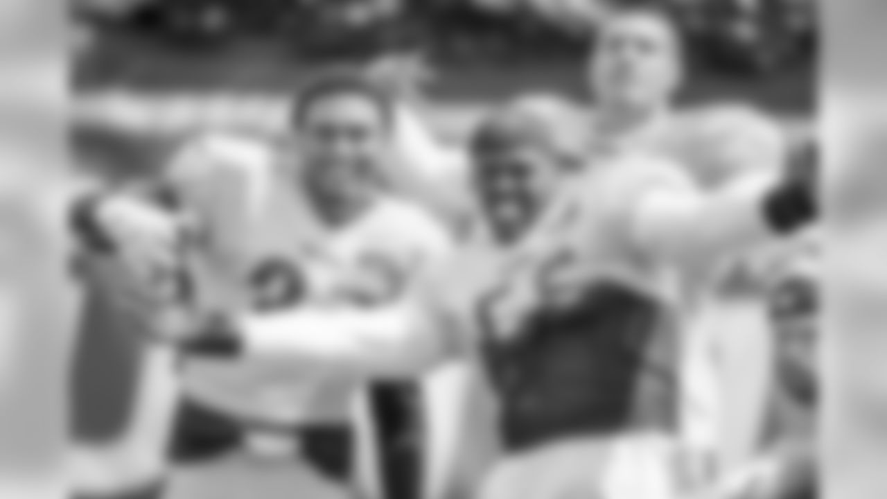Jordan Dangerfield, Arthur Moats, L.J. Fort, and Tyler Matakevich