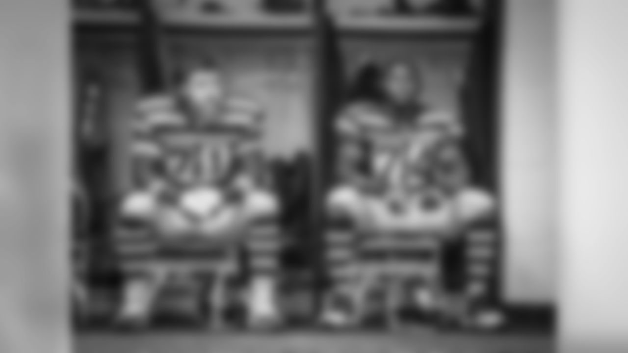 Matt Feiler and Chris Hubbard