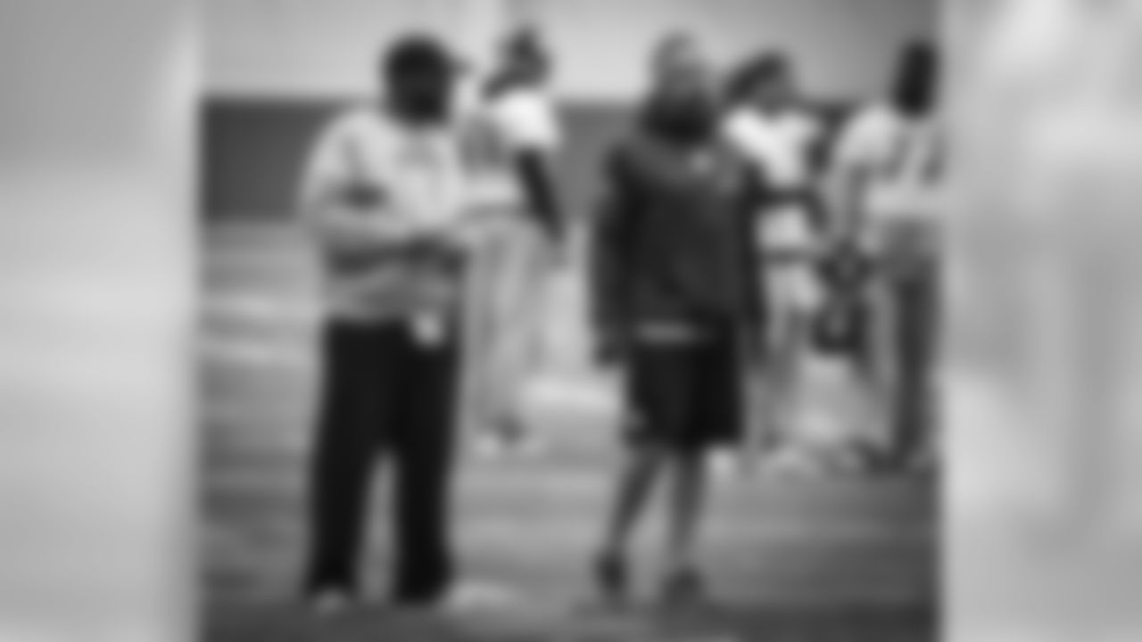 Head coach Mike Tomlin and Todd Haley