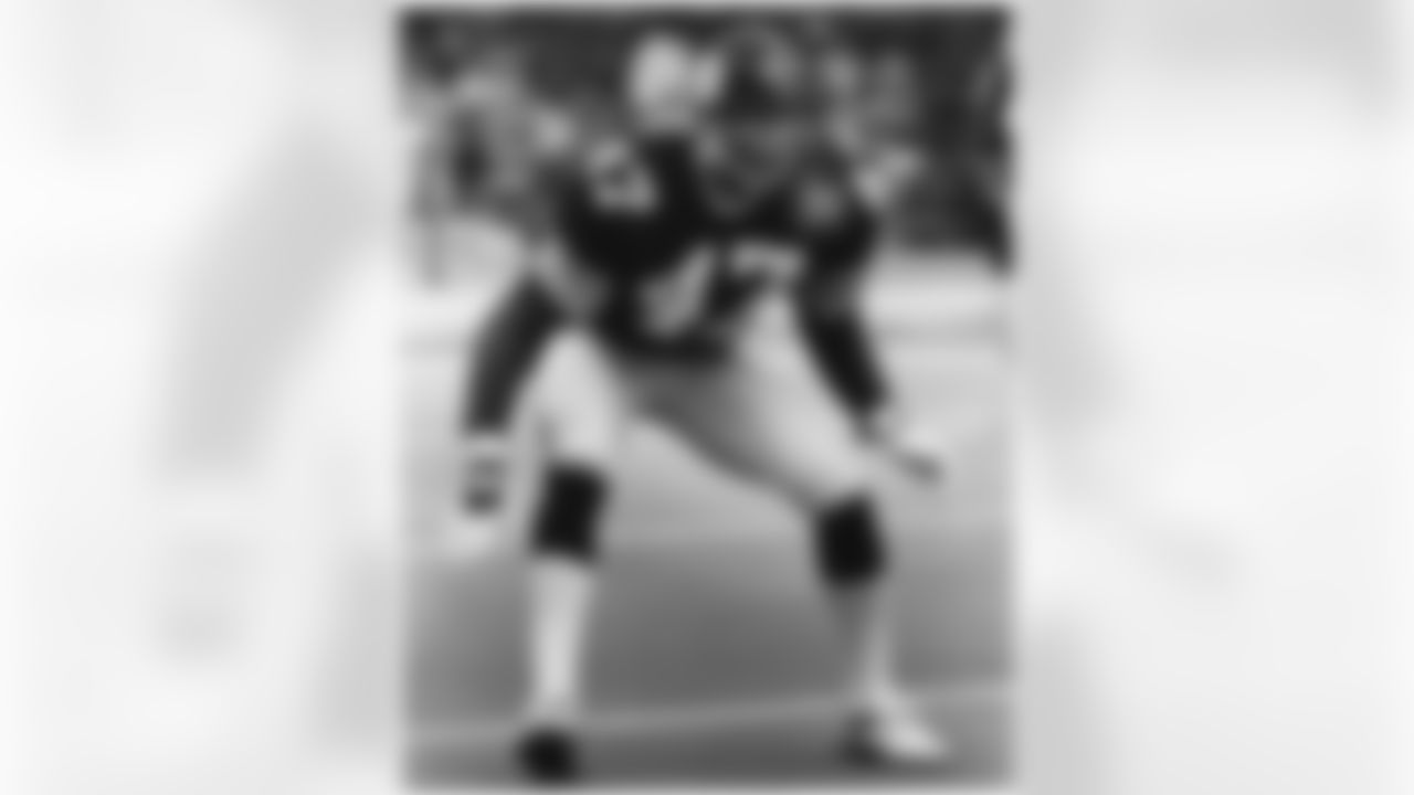 1970 MEL BLOUNT: Some scouts saw Blount as an NFL safety, but Chuck Noll was convinced he could play cornerback. Noll was correct. Historically, Blounts play at cornerback forced the NFL in 1977 to change some rules to give advantages to receivers, and statistically that play resulted in 57 career interceptions, including an NFL-best 11 in 1975, which was a 14-game season. Blount twice was named first-team All-Pro; he was the 1975 NFL Defensive Player of the Year; and he was a member of the Hall of Fames Class of 1989. Four Super Bowl rings.