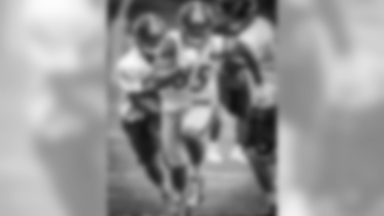 Xavier Grimble, Brandon Brown-Dukes and Landry Jones
