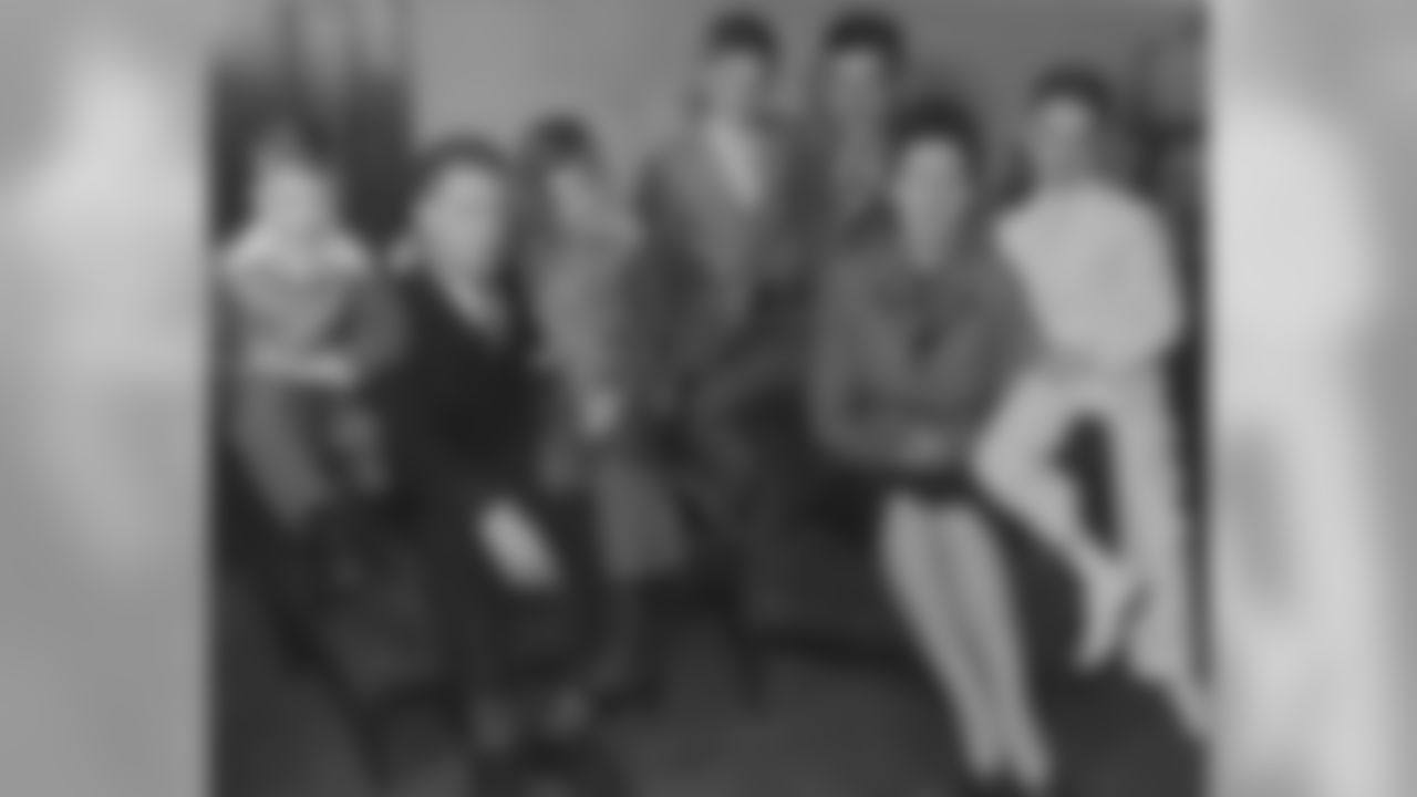 Dan Rooney with his four brothers, his father Art Rooney and mother Kathleen Rooney.
