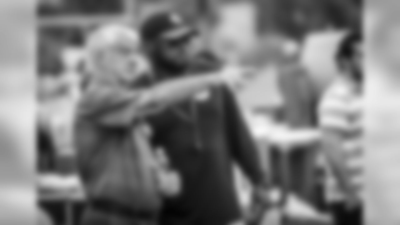 Dick Hoak and Coach Mike Tomlin
