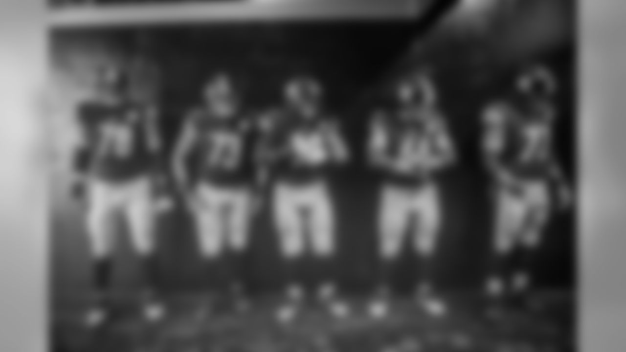 Alejandro Villanueva, Ramon Foster, Maurkice Pouncey, David DeCastro, and Marcus Gilbert