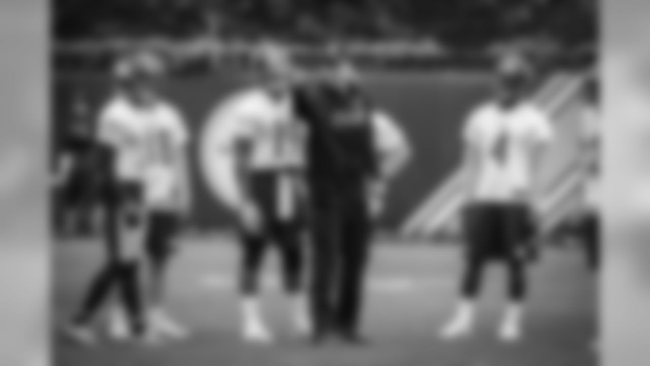 Dan Rooney, Marcus Tucker, Kevin Hart, JuJu Smith-Schuster and Rokeem Williams