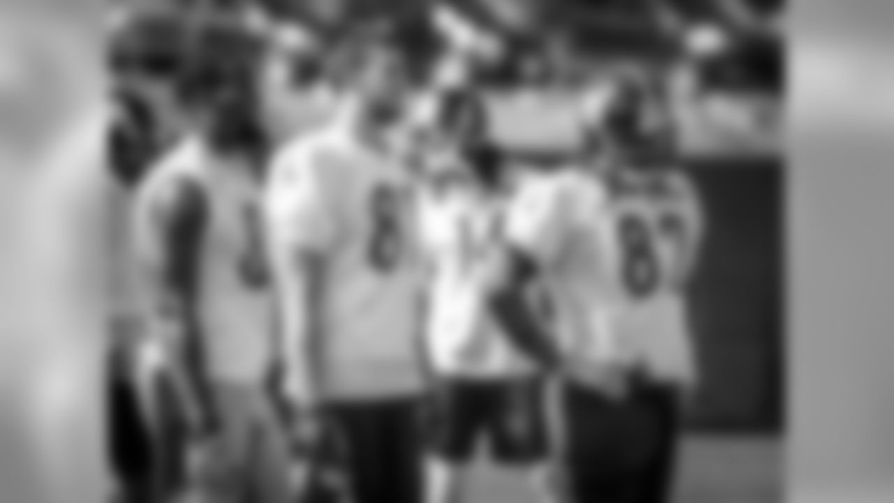 Xavier Grimble, Jesse James, and David Johnson