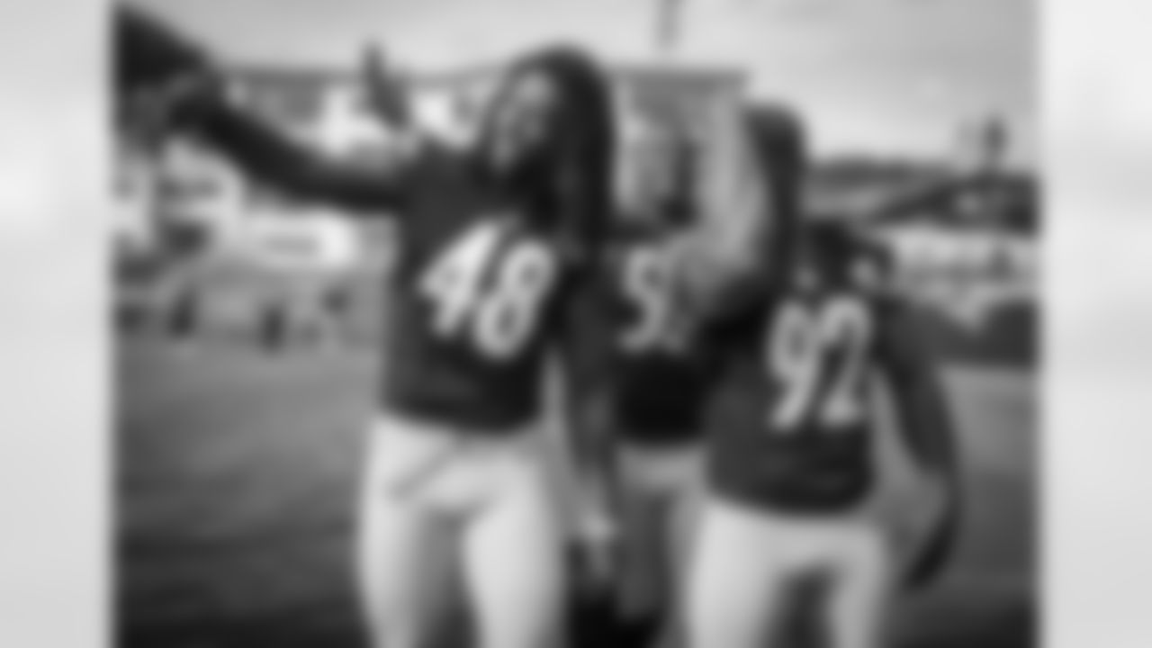 Bud Dupree, Arthur Moats, and James Harrison