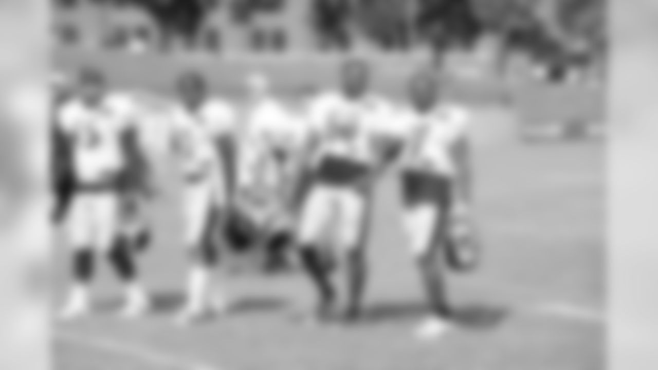 FB Roosevelt Nix, WR Markus Wheaton, WR Darrius Heyward-Bey and WR Eli Rogers