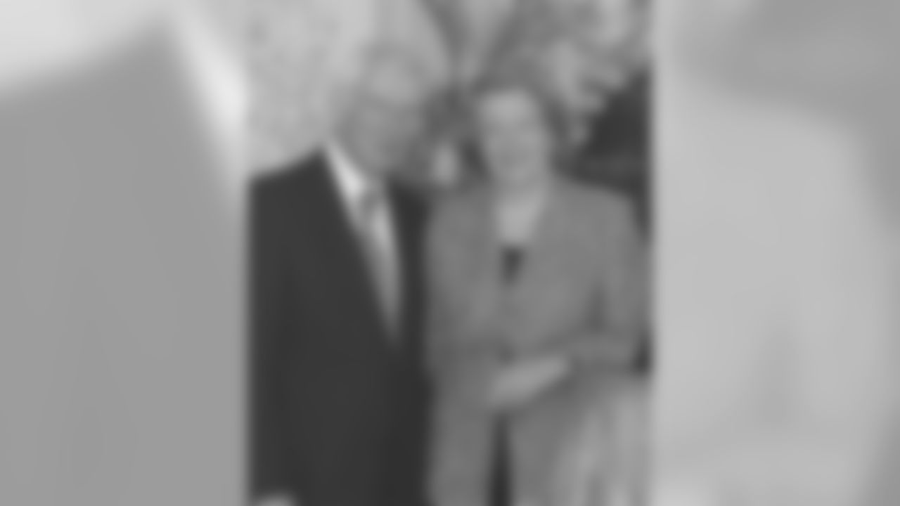 A portrait of Dan and Patricia Rooney.