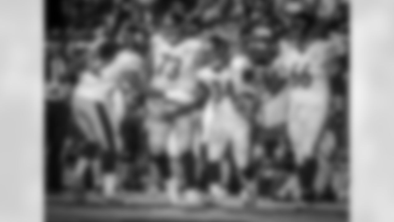 David Johnson, Ramon Foster, DeAngelo Williams and David DeCastro