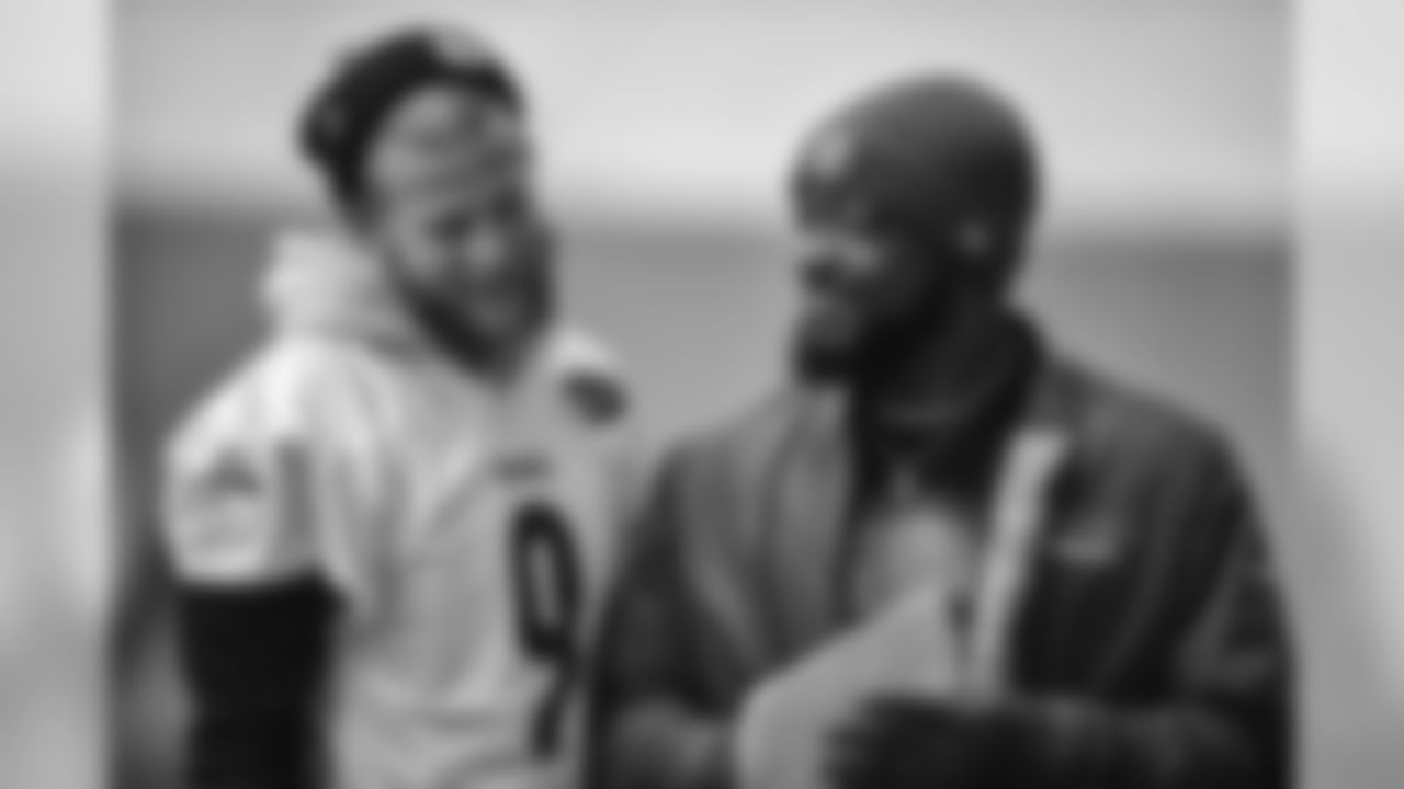 Chris Boswell and Head Coach Mike Tomlin