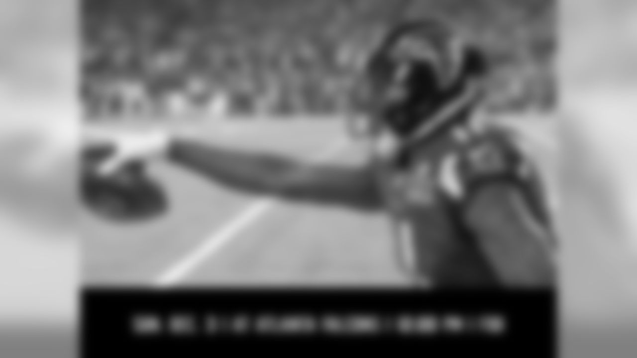 WR Julio Jones had 1,409 yards and six touchdowns in 2016.
