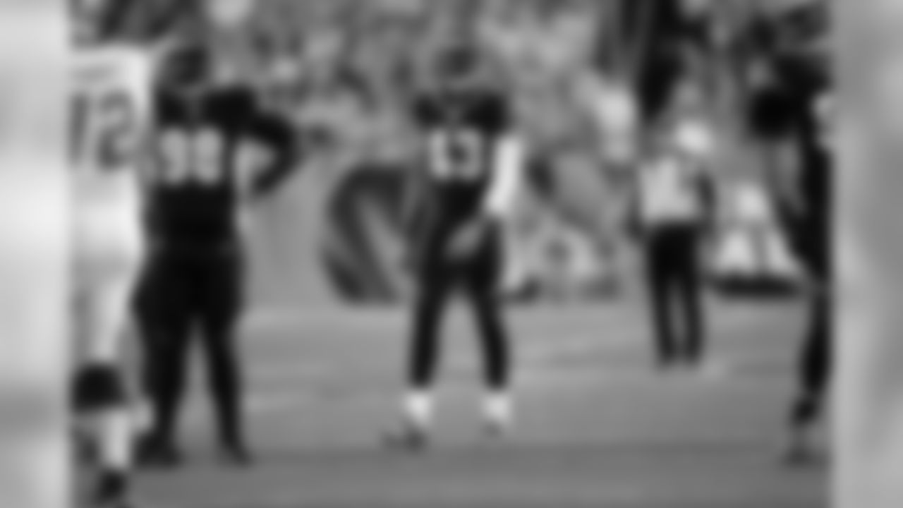 Cincinnati Bengals safety George Iloka (43) stands on the playing field during a week 9 NFL football game against the Cleveland Browns on Thursday, November 5, 2015 in Cincinnati, Ohio. The Bengals defeated the Browns 31-10. (Scott Boehm via AP)