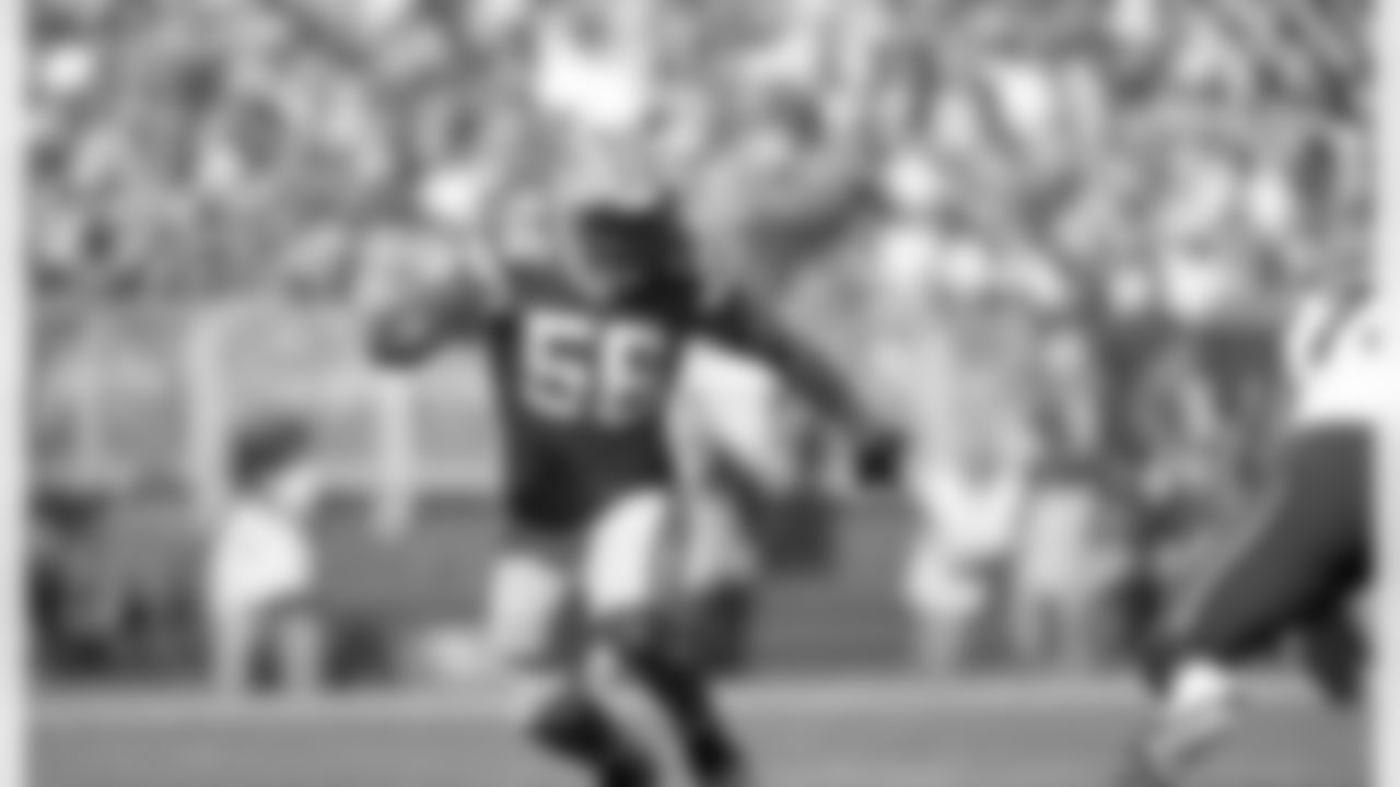 Peppers has 9.5 sacks so far in his 14th season in the NFL. He is second on the active sack leaders list (135.0).