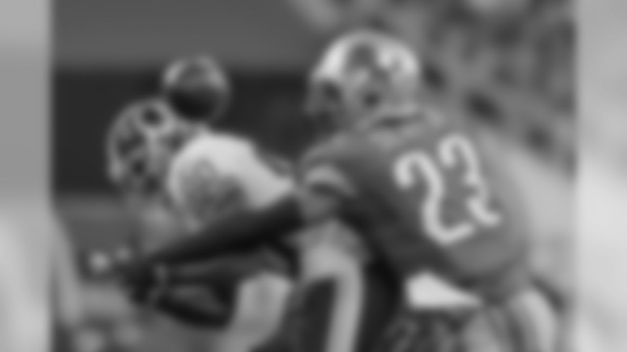 Slay is back at practice this week after missing last week's loss against the Texans. He has 22 tackles, a forced fumble and an interception in seven games this season.