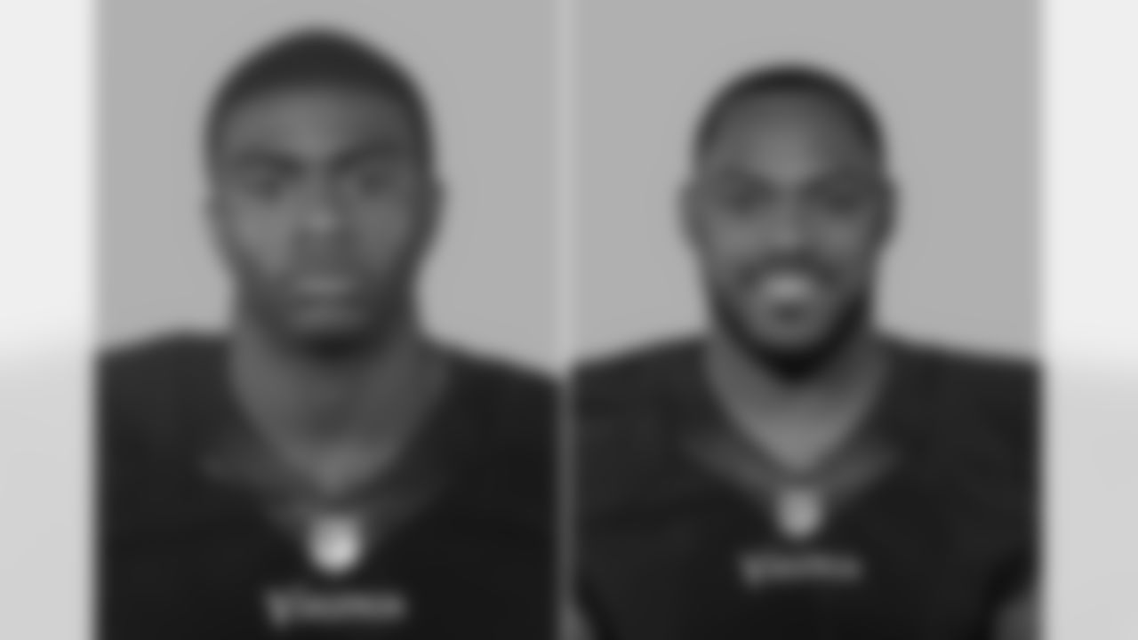 Shortest: (tie) Jerick McKinnon (5-9) and Captain Munnerlyn (5-9)