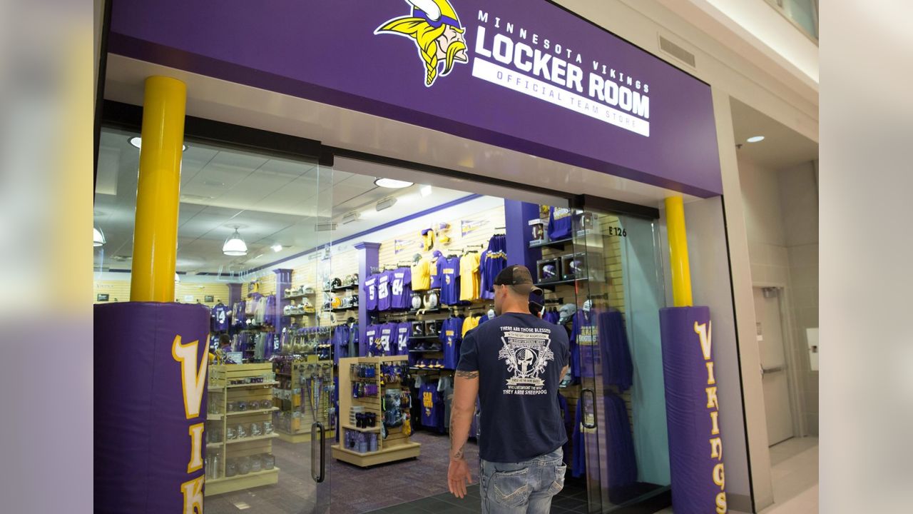 minnesota vikings locker room official team store