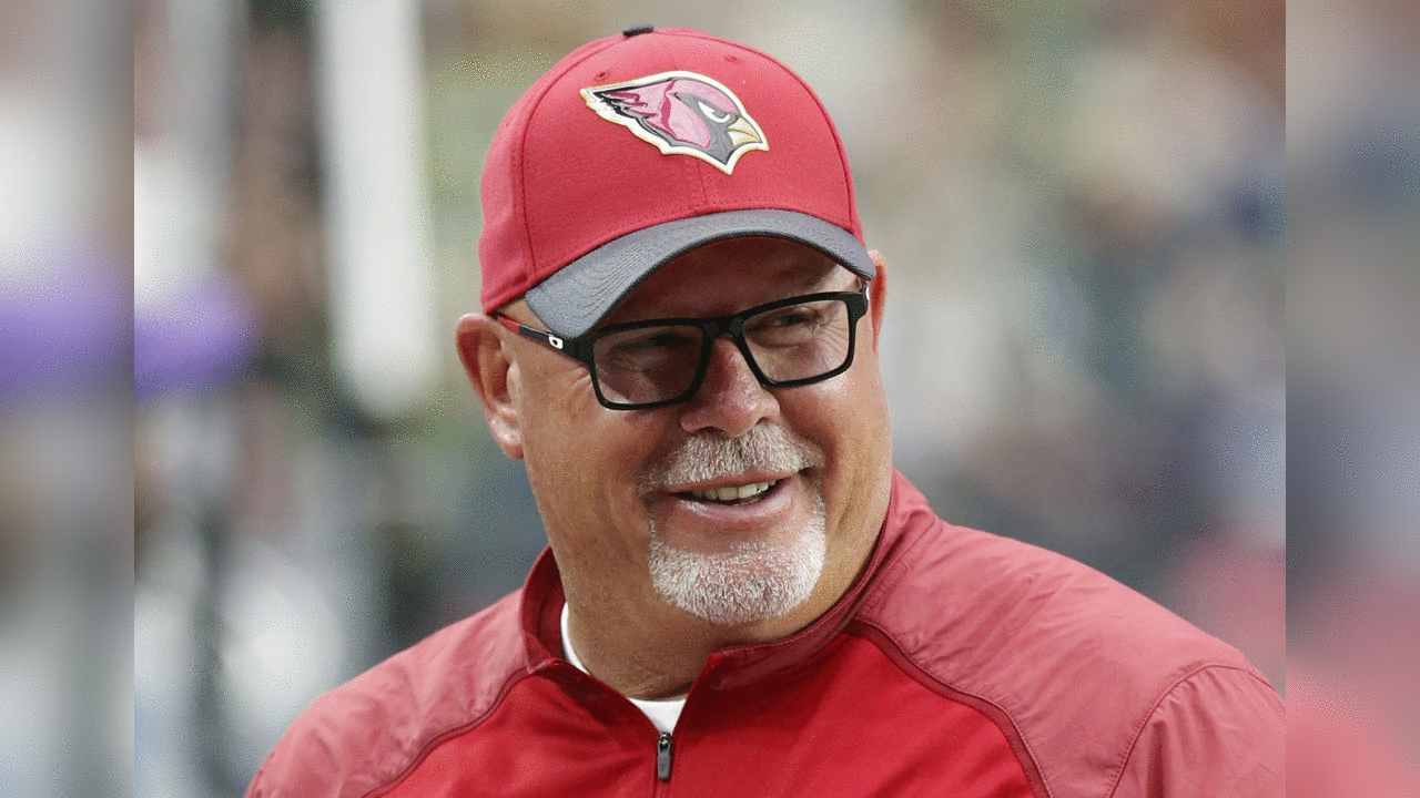 Bruce Arians on the sidelines