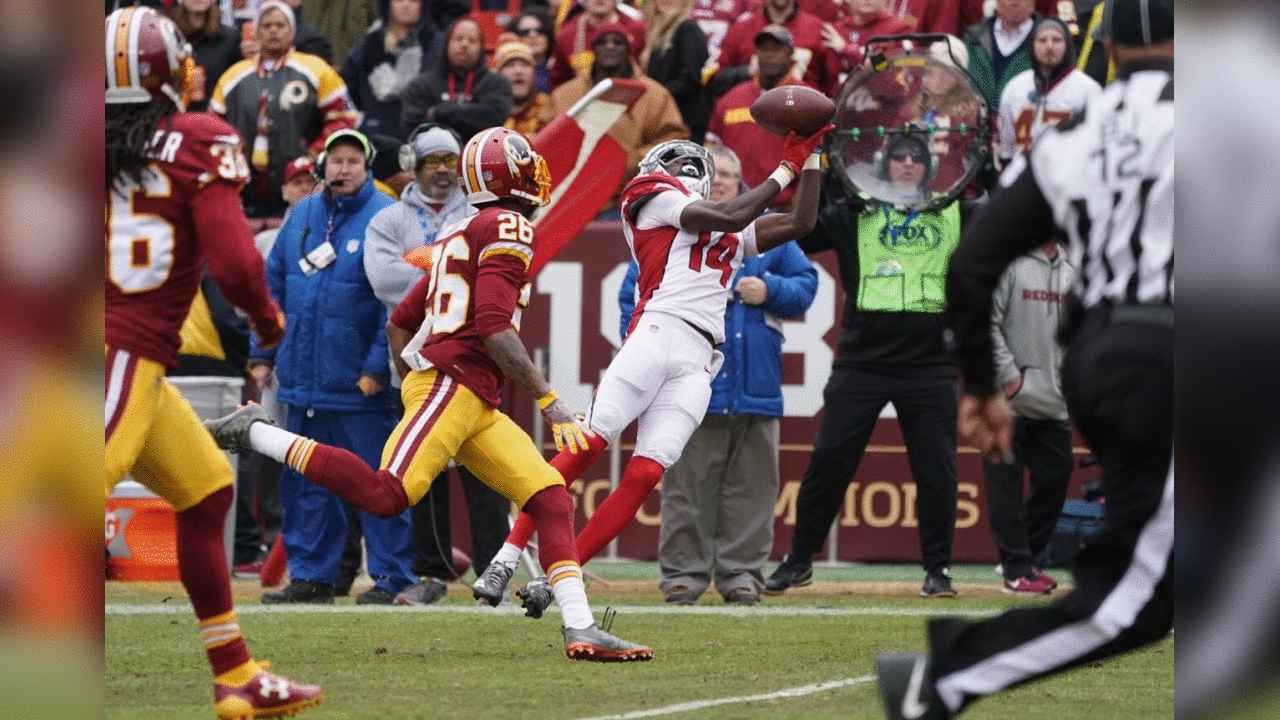 WR J.J. Nelson catches a deep pass