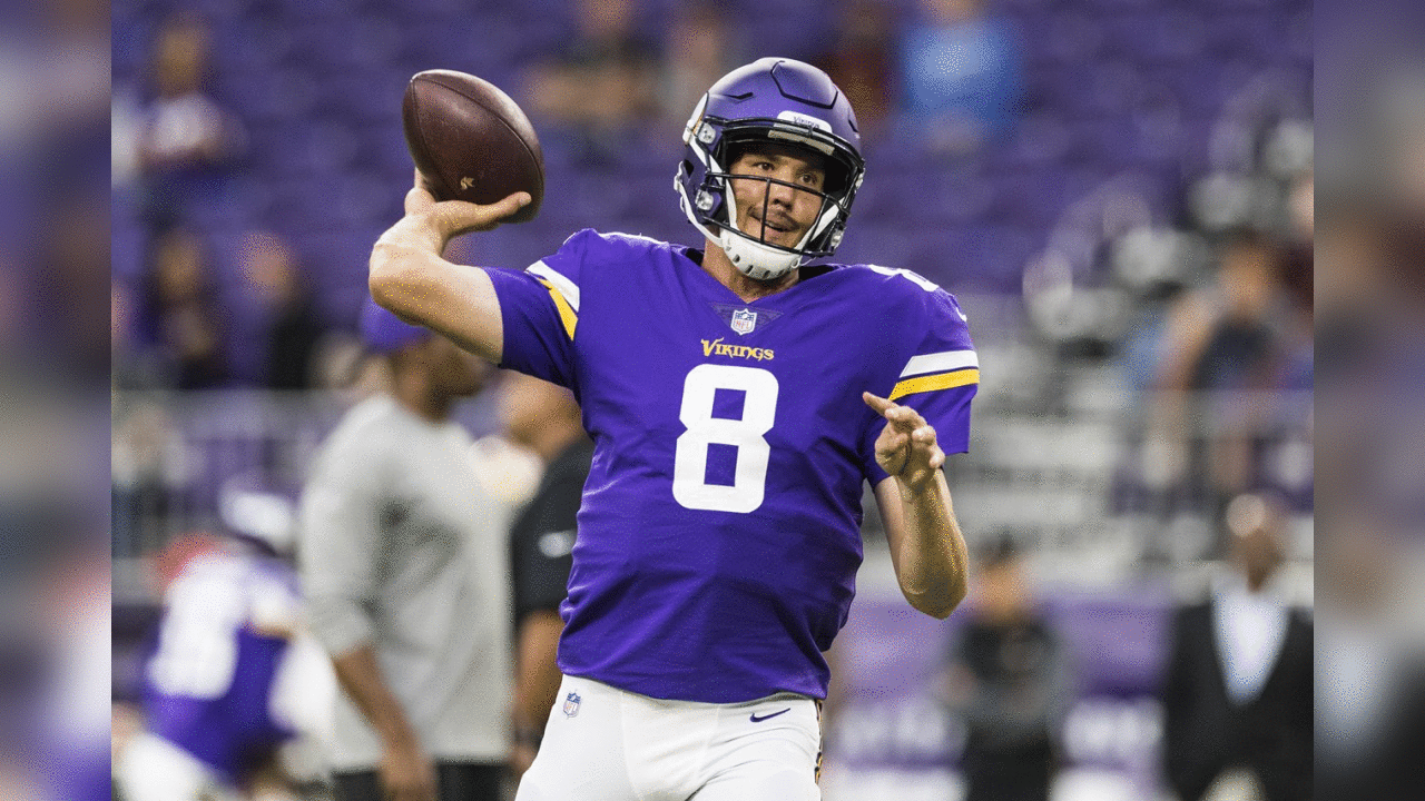 Bradford with the Vikings
