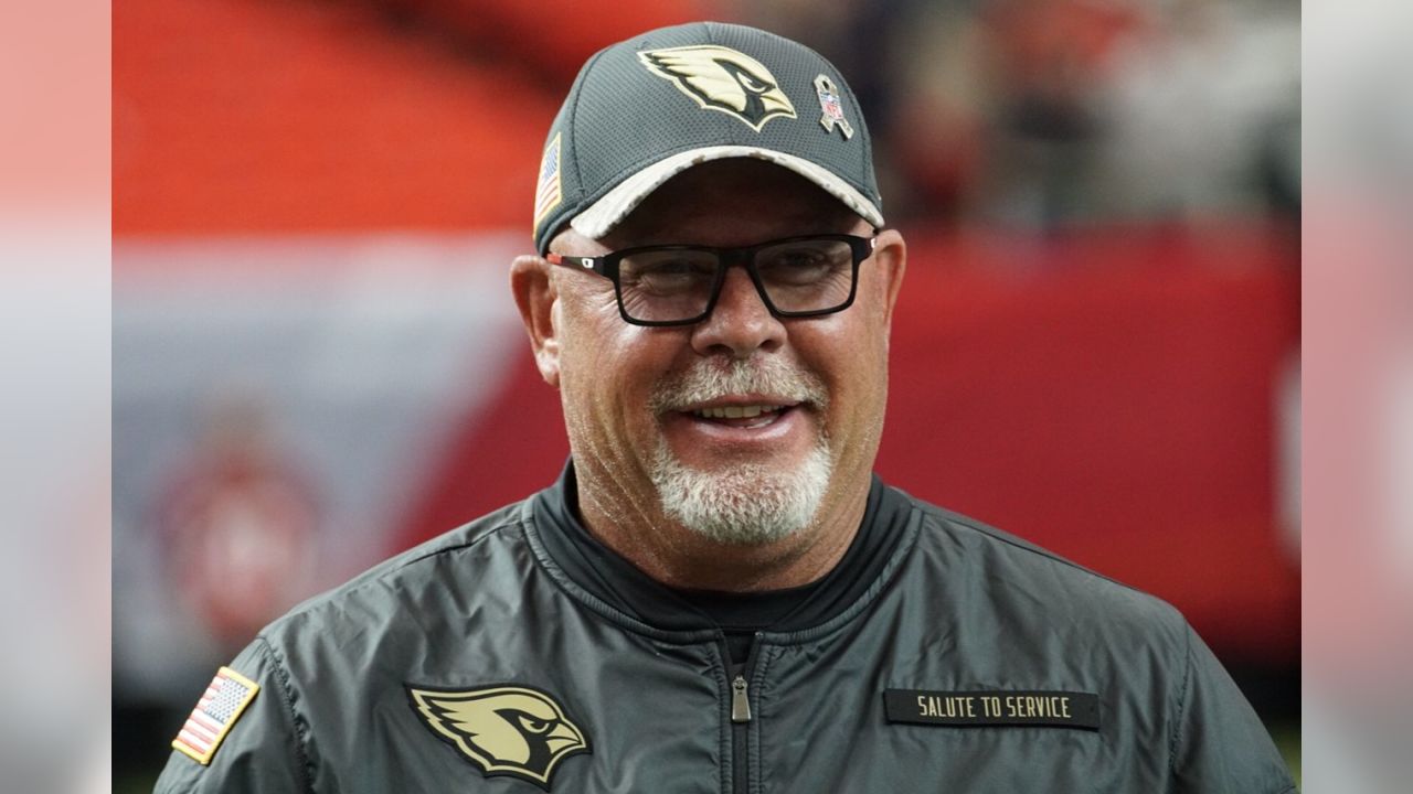 Head coach Bruce Arians