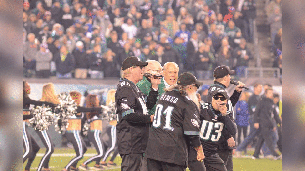 Singing with Eagles Hall of Famers Maxie Baughan and Pete Retzlaff