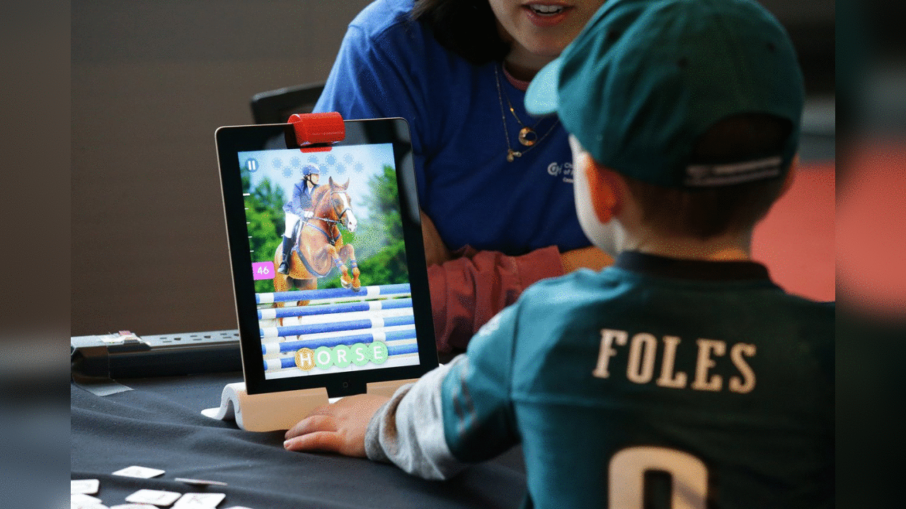 The Club Level had great educational games