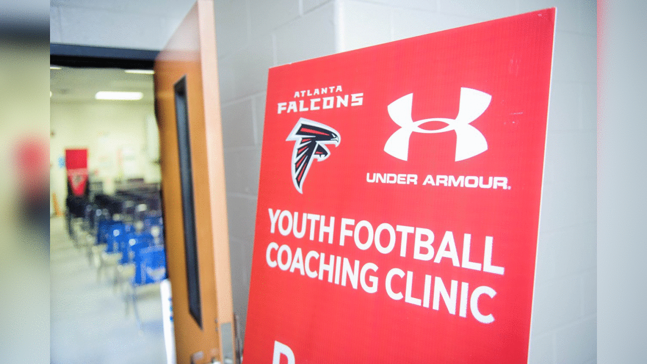 atlanta falcons youth football coaching clinic atlanta falcons youth football coaching clinic