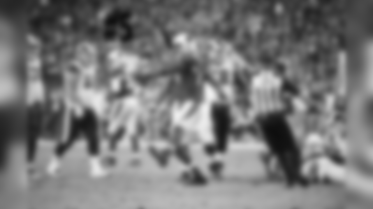 LB Chandler Jones celebrates a sack