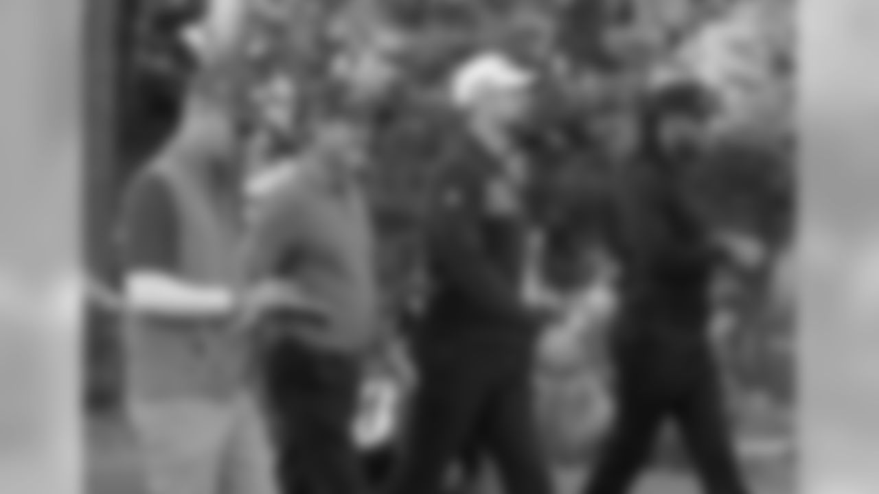 From left: Golfer Kevin Streelman, golfer Jerry Kelly, Packers QB Aaron Rodgers and Cardinals WR Larry Fitzgerald