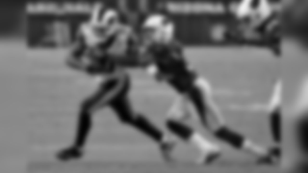 Cardinals S Budda Baker wraps up Rams WR Pharoh Cooper