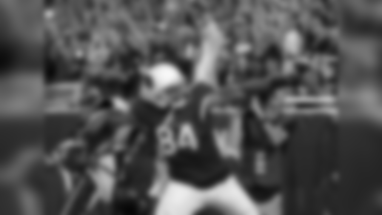 TE Jermaine Gresham celebrates his touchdown reception from Carson Palmer