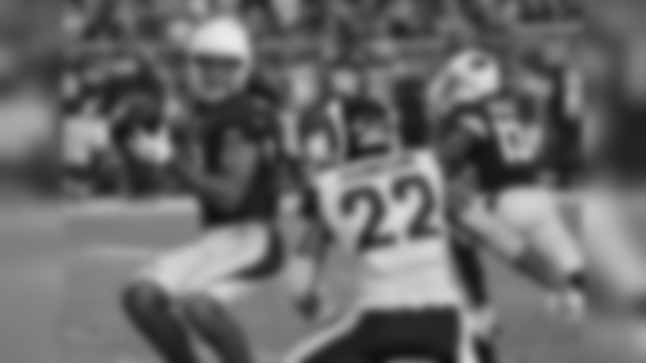 WR Larry Fitzgerald with the catch