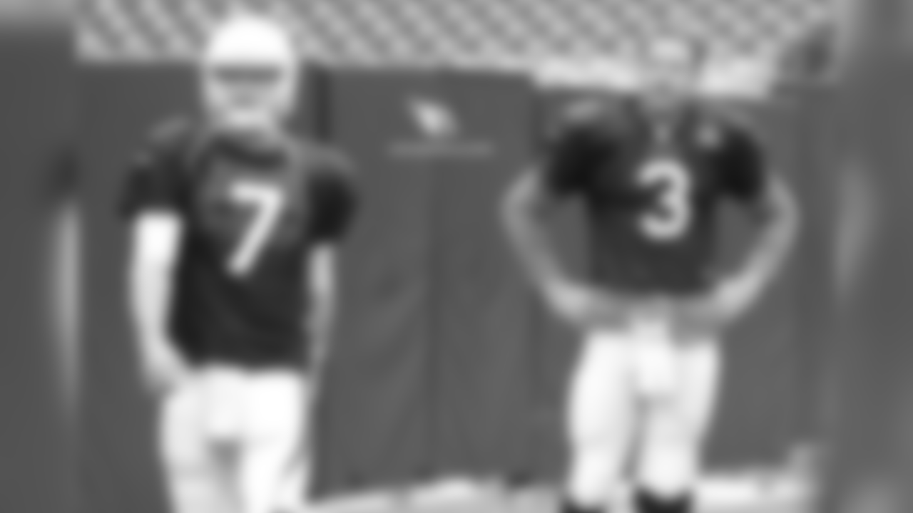 QB Blaine Gabbert (left) and QB Carson Palmer