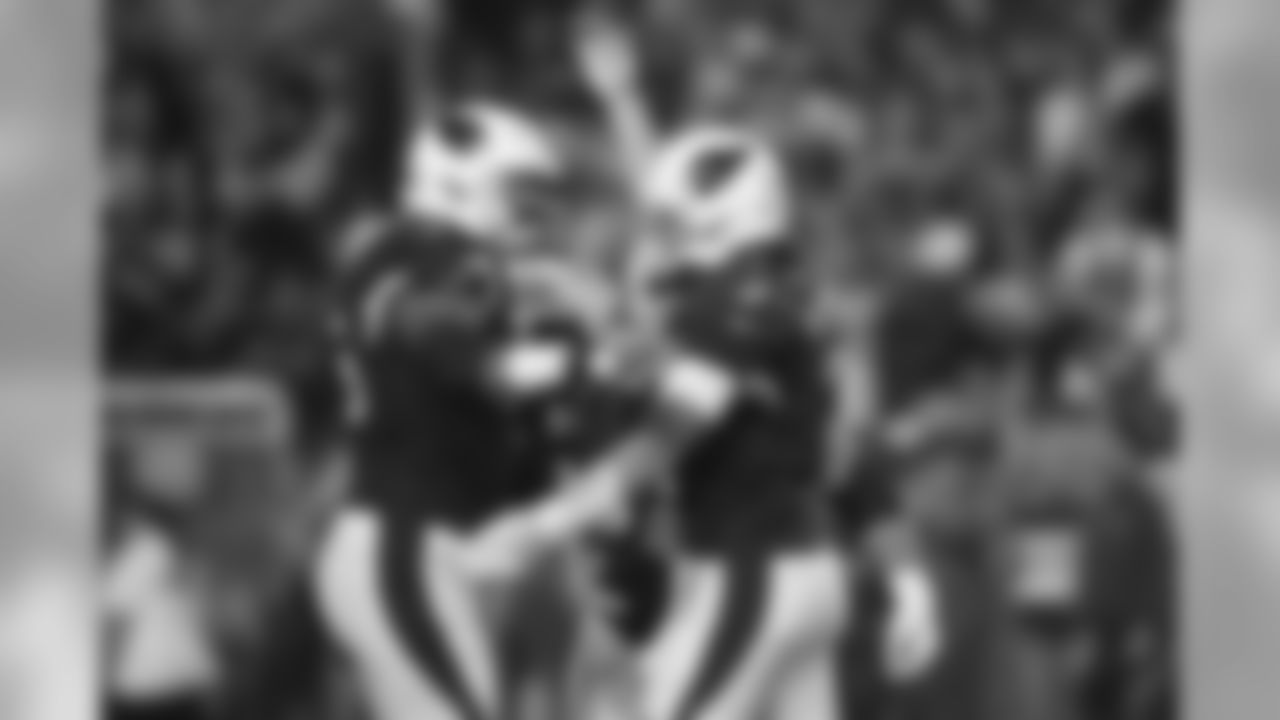 Celebrating with Alex Boone in 2017