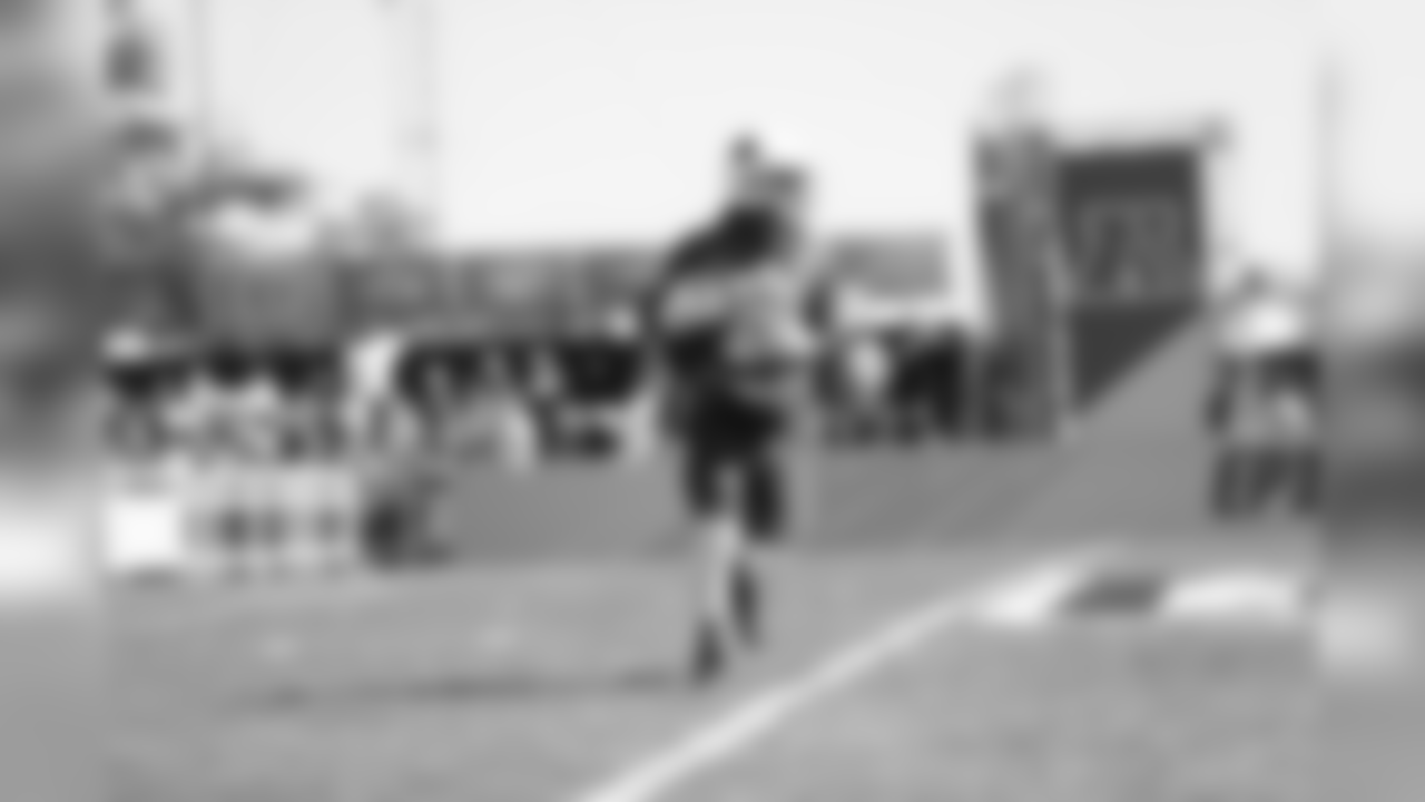 CB Patrick Peterson competing in the Skills Challenge