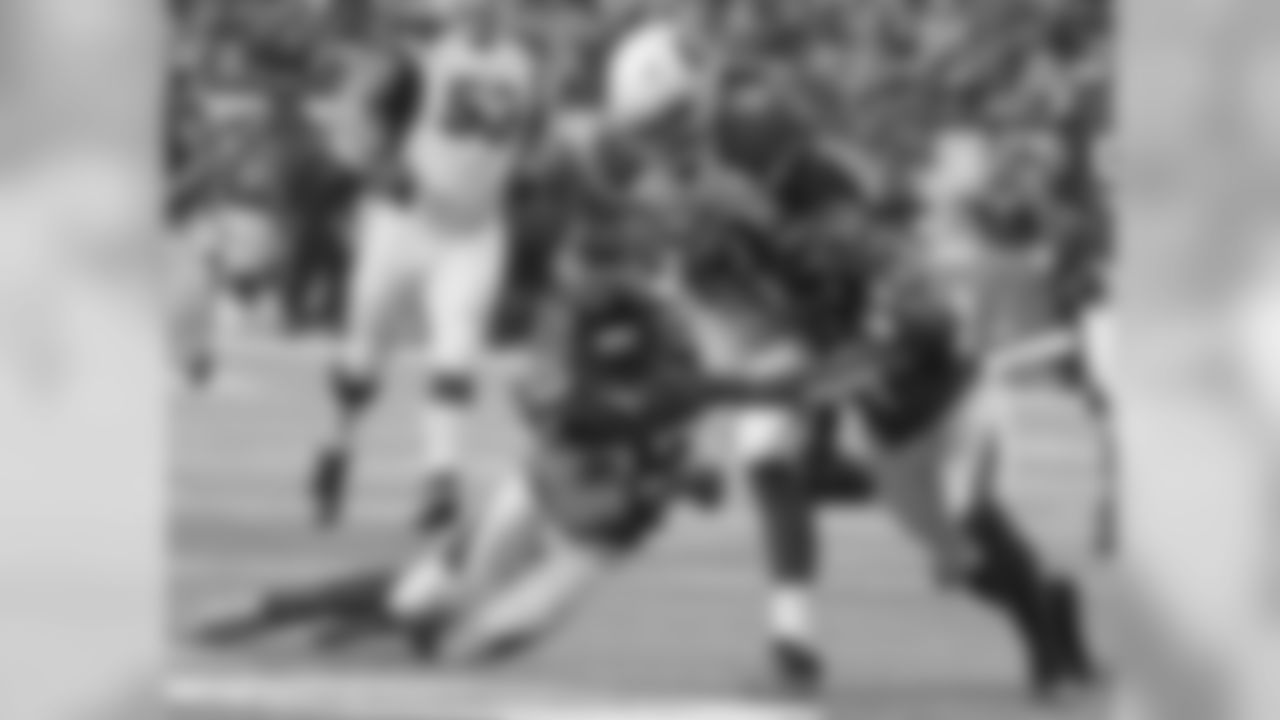 RB David Johnson carries the ball