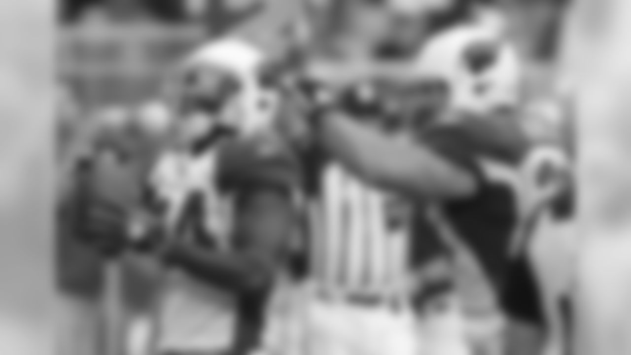 2009: RB Tim Hightower celebrates a touchdown