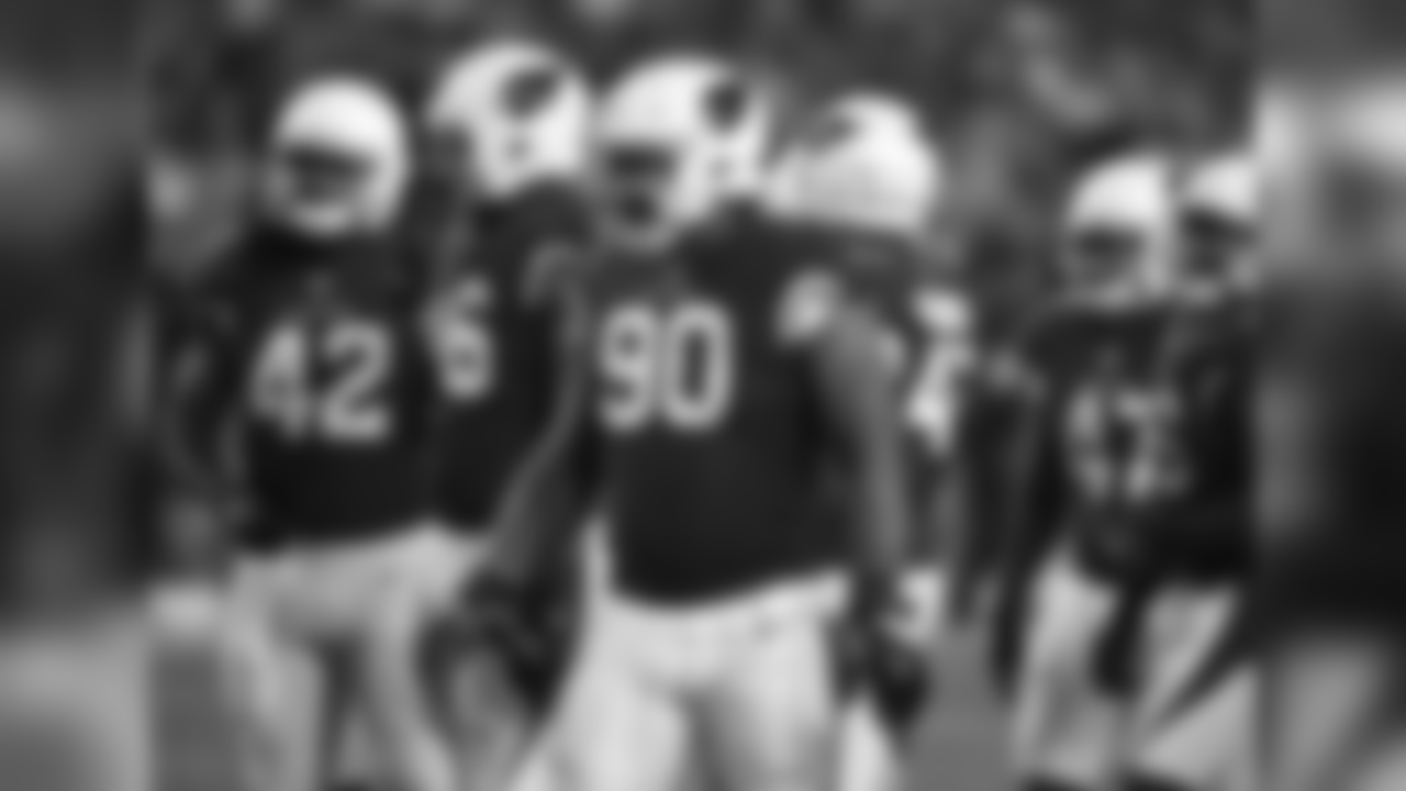 DT Robert Nkemdiche and the defense prepare for the snap