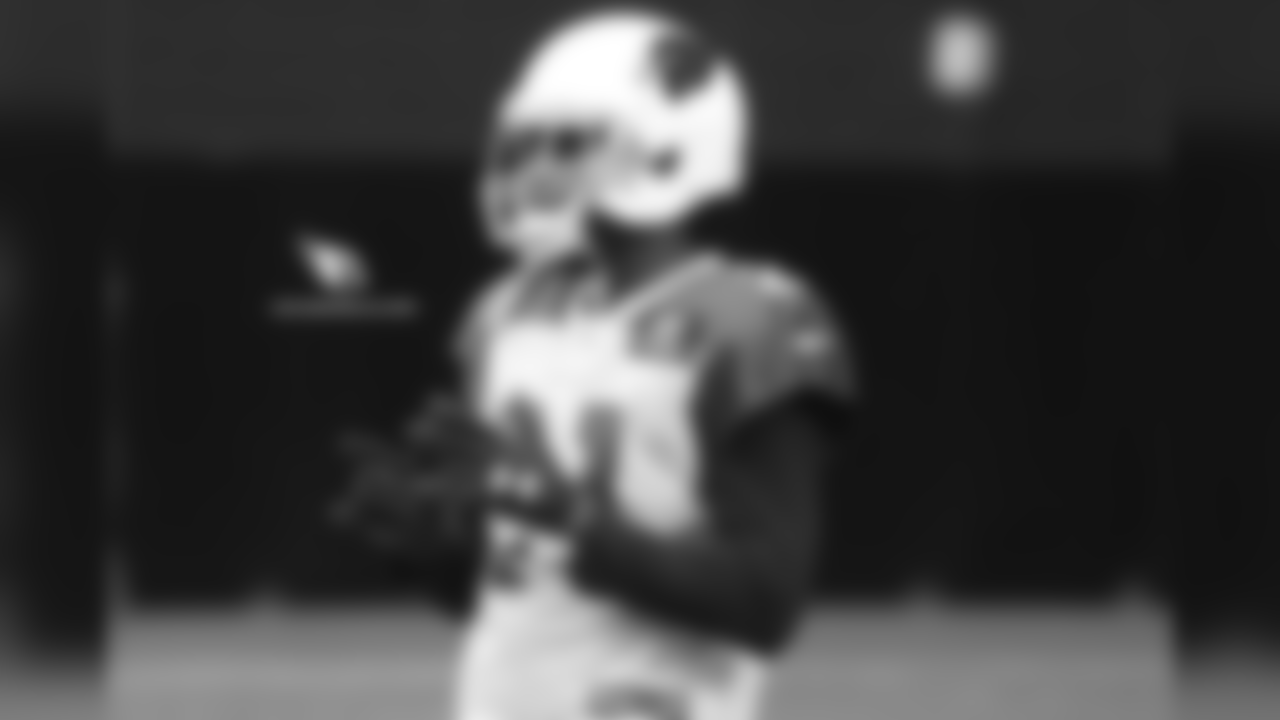 CB Patrick Peterson dances before a play