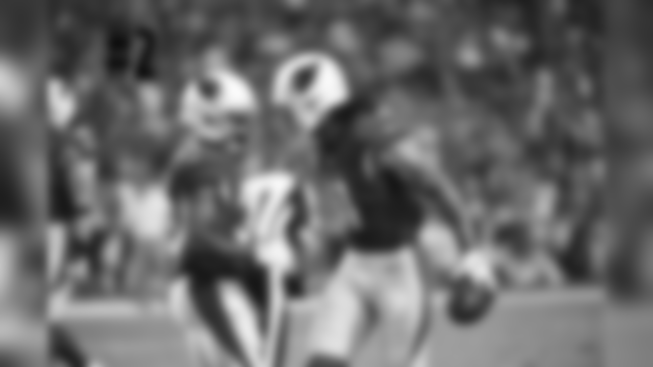 WR Larry Fitzgerald (right) and RB Kerwynn Williams celebrate a score