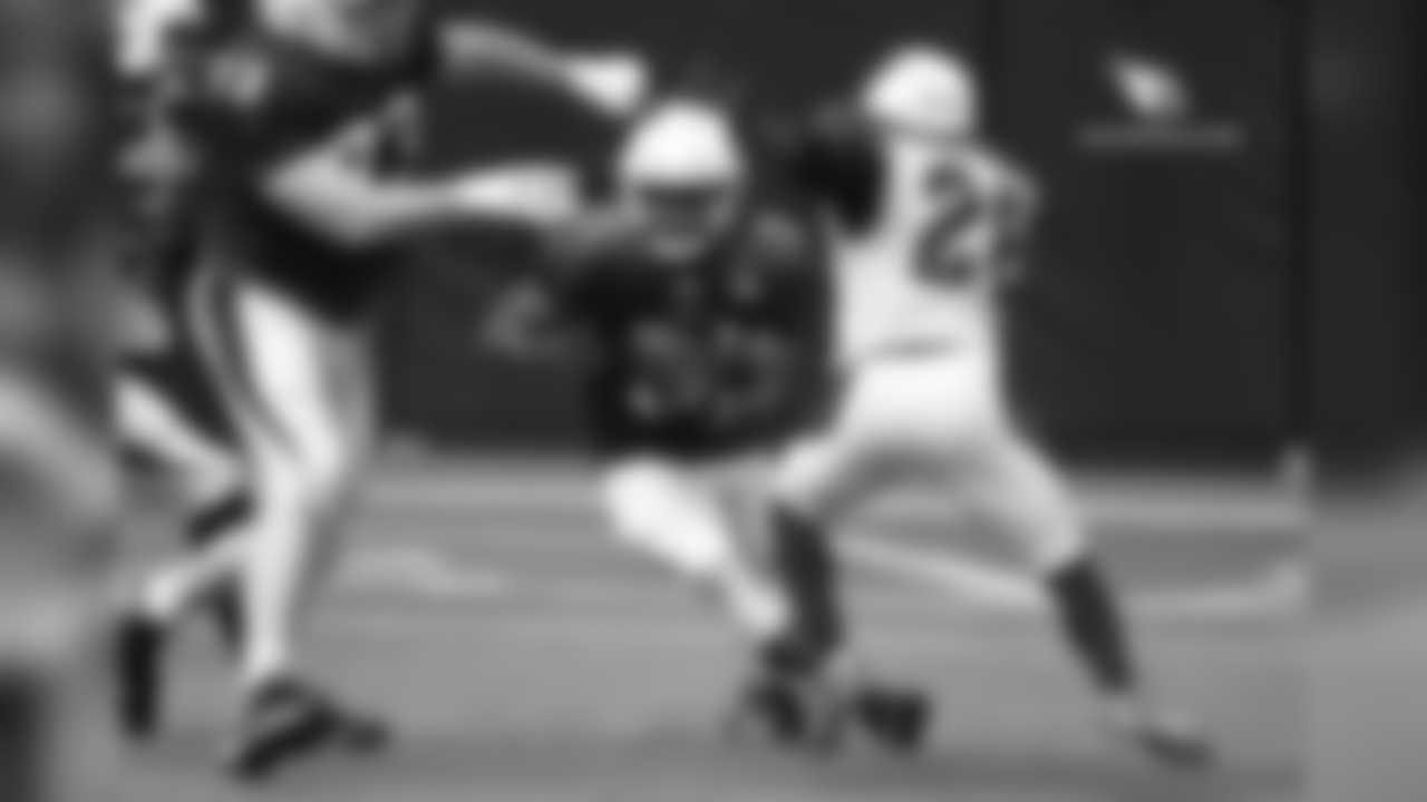 RB David Johnson looks for room to run