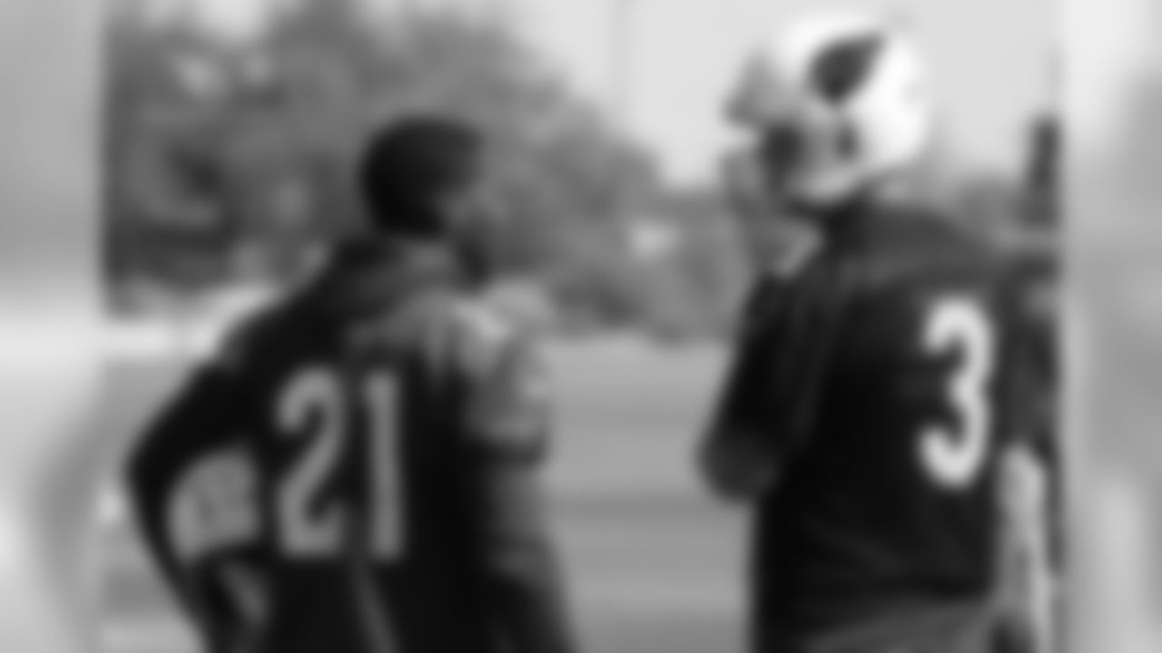 CB Patrick Peterson (left) and QB Carson Palmer