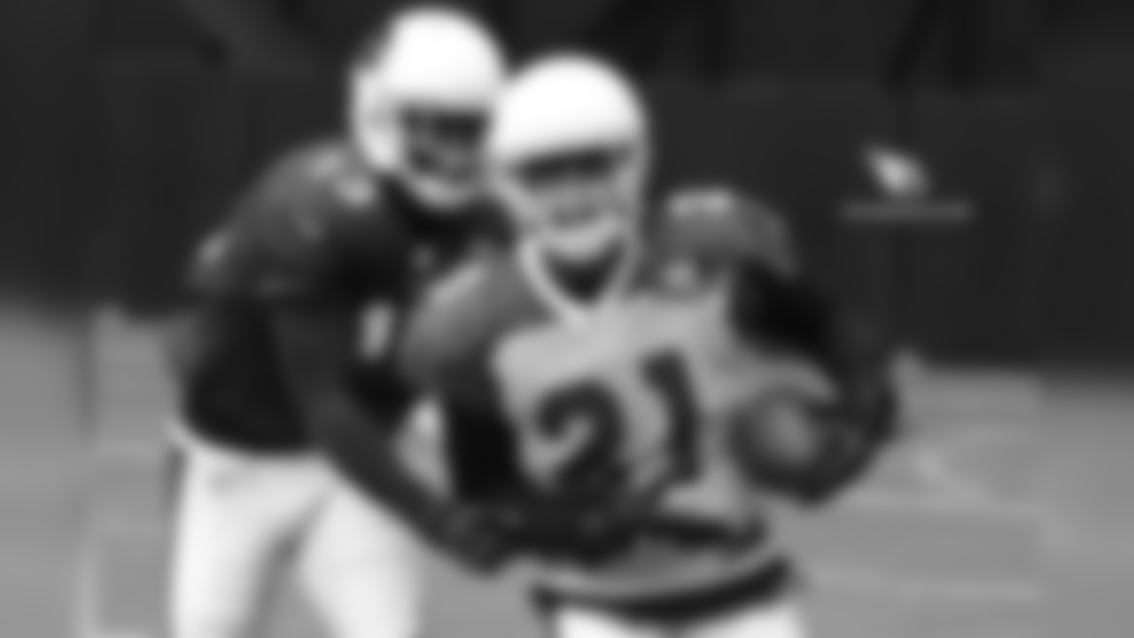 CB Patrick Peterson picks off a pass
