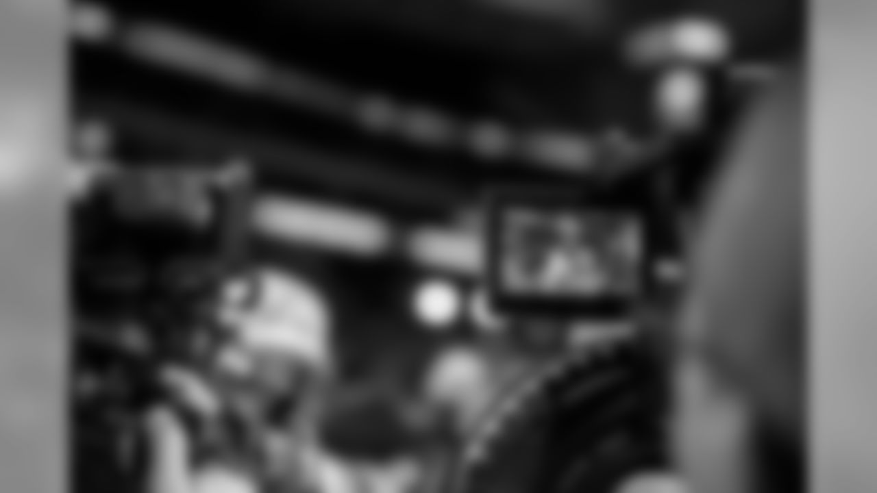 A look at RB Corey Clement through the lens of a camera.