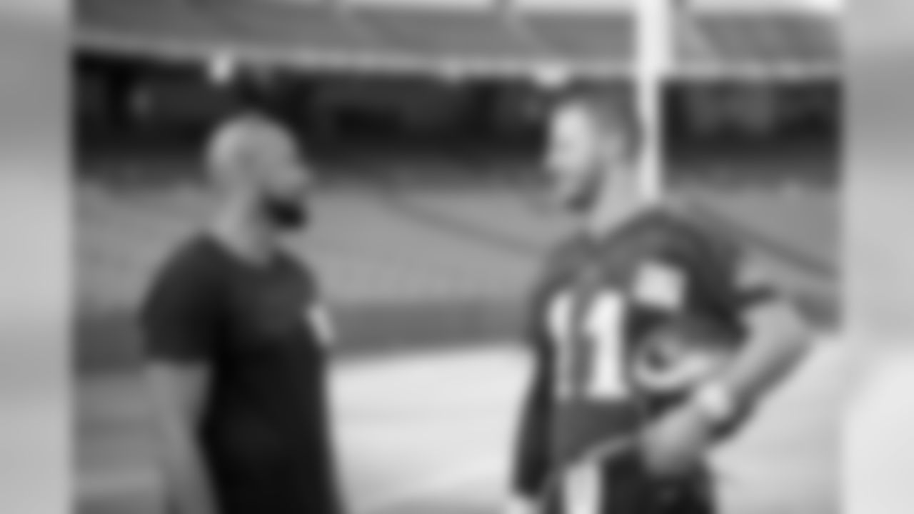 Hank Baskett and Carson Wentz