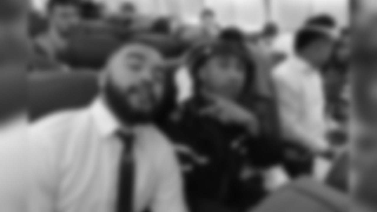 DE Derek Barnett and CB Ronald Darby