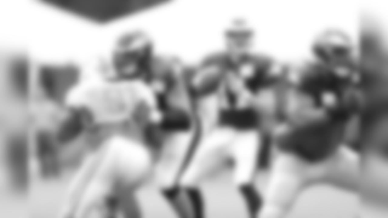 DE Cameron Wake and T Lane Johnson